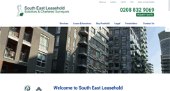 Desktop Screenshot of lease-extension.co.uk